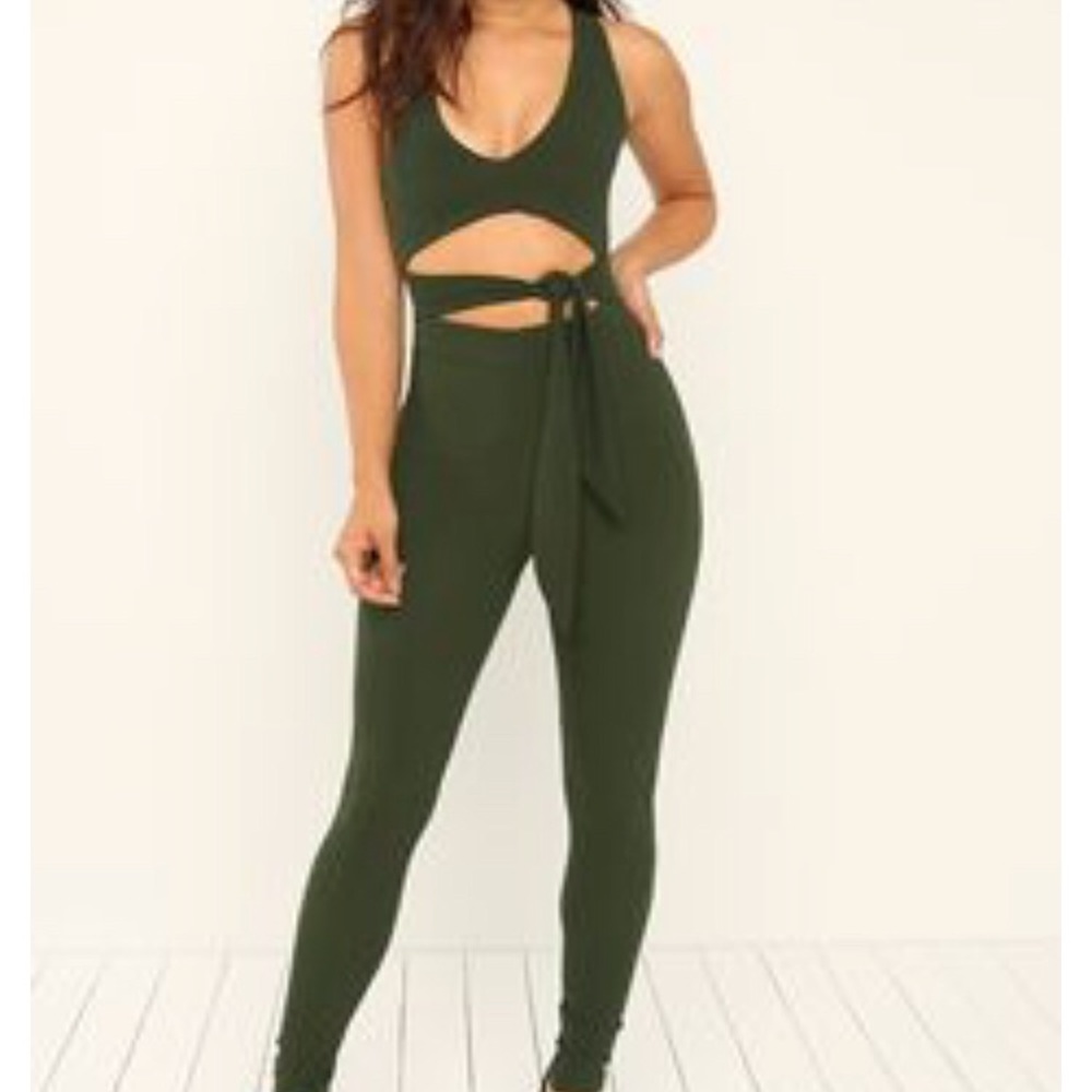 Olive Green jumpsuit
